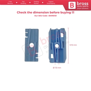 Clips de Reparación para Elevalunas Traseros BWR5151 para Convertibles - Product Image 6