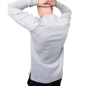 Venta al por mayor 100% algodón polar cuello redondo hombres sudaderas-personalizable Impresión digital casual estilos formales diseño liso invierno - Product Image 4