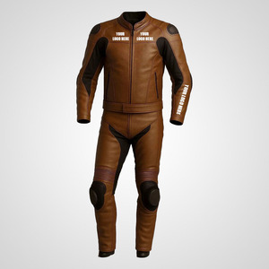 Latest Custom <b>Motorcycle</b> Leather Racing Suit OEM Professional Biker Gear with Premium Finish - Product Image 5