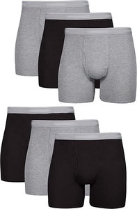 Calzoncillos bóxer personalizados para hombre, ropa interior con logotipo de marca personalizado, algodón, transpirable, sólido, antibacteriano, colores personalizados - Product Image 4