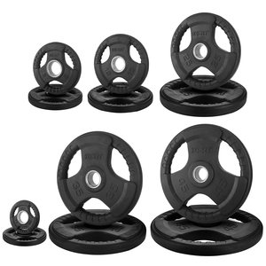 LBS KG in gomma da palestra calibrata in acciaio cromato per pesi Stack di dimensioni frazionarie per attrezzature da allenamento - Product Image 4