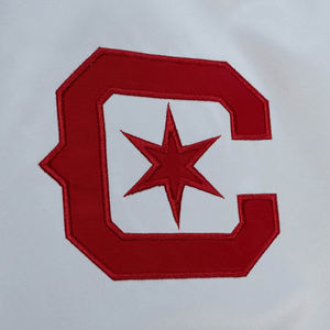 Béisbol personalizado bordado parcheado Letterman Stain Bomber Versity chaqueta para hombres mujeres moda botón tipo Versity chaqueta - Product Image 3