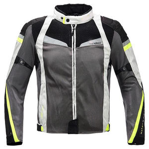 Chaqueta de moto de cuero transpirable impermeable de tendencia para hombres y mujeres Logotipo y diseño personalizados aprobados por CE - Product Image 2