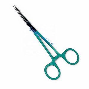 Pinzas Hemostáticas de Acero Inoxidable, Pinzas Rectas Anguladas para Sujetar Agujas, Pinzas de Succión, Pinzas para Eliminar Pelo de Mascotas - Product Image 1