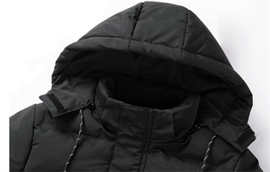 Vente en gros Veste parka d'hiver imperméable avec capuche rembourrée Veste Frauen Jacke Veste rembourrée de haute qualité pour homme - Product Image 2
