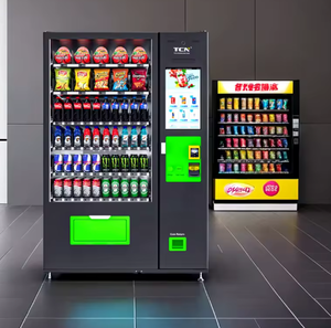 Nueva Máquina Expendedora de Café de Autoservicio, Máquina Expendedora de Bebidas Calientes y Frías, Té y Café, con Pantalla Táctil - Product Image 1