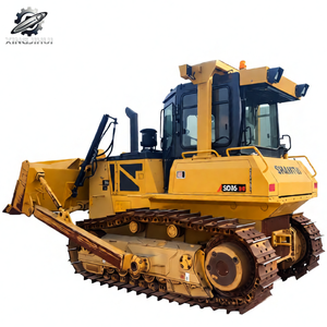 Bulldozer sur chenilles d'occasion Shantui SD16 17 tonnes, capacité de la benne de 4,8 m³, marque chinoise d'origine, bulldozer moyen, faible nombre d'heures, certifié CE - Product Image 1