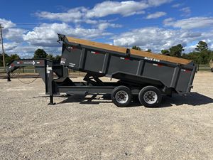 Load Trail 14ft W/ 3ft Walls 14K Remolque volquete Remolque agrícola - Product Image 2
