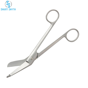 Tijeras para Vendajes Lister Nuevas de Fabricante, Tijeras Médicas para Trauma, Manuales, de Alta Calidad, Certificación CE, Garantía de por Vida, Logotipo Personalizado - Product Image 2