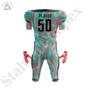 Uniforme de fútbol con nombre de equipo personalizado de alta calidad, ropa de equipo para hombres, uniformes de fútbol americano a la venta - Product Image 4