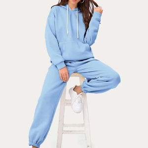 Sudadera con capucha y Logo personalizado, chándal liso de Color sólido, alta calidad, OEM, venta al por mayor - Product Image 1