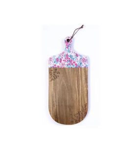Tabla de cortar de madera elaborada con madera duradera diseñada para uso en la cocina Corte perfecto para rebanar y servir alimentos de larga duración - Product Image 2