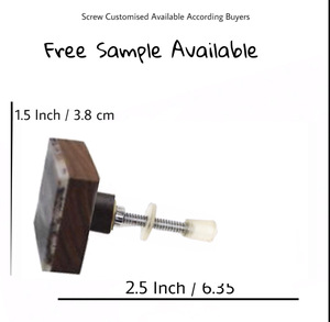 Modern Luxury Square Resin Wood Brass Drawer <b>Door</b> Cabinet Knobs & Pull Handle <b>for</b> Kitchen Bedroom Bathroom Wardrobe Dresser Use - Product Image 3