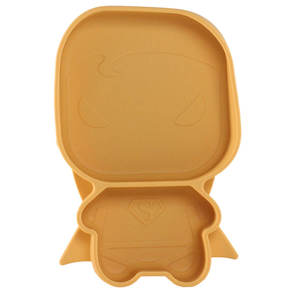 2025 Wholesale Factory Silicone Plate BPA Free Cute Bear Shaped Safe Cartoon Baby Feeding Set Leak Proof Dishwasher Safe Walking - Product Image 5