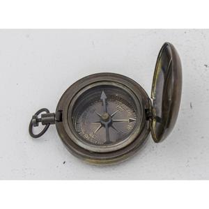 Boussole de luxe antique boîte intelligente emballée boussole ronde en laiton accessoires nautiques articles cadeaux boussole Premium prix abordable - Product Image 2