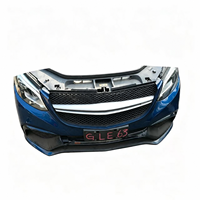 Suku Cadang Mobil Bekas Rakitan Bagian Depan (Front Nose Cut Assembly) Full Set untuk GLE63 AMG W166 Bumper Universal Fitment Garansi 3 Bulan