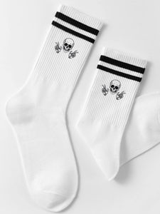 Chaussettes de sport pour hommes en coton de haute qualité à la mode colorées Oem Chaussettes personnalisées pour unisexe - Product Image 2