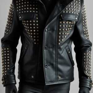 Combinaison de moto de course pour homme, coupe-vent, imperméable, veste en cuir décontractée pour affaires avec tissu denim, équipement de protection - Product Image 3