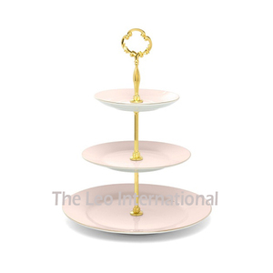 Base para Pastel Redonda de Resina Epoxi, Chapada en Oro, Decoración de Mesa para Bodas, Fiestas y Eventos, Base para Pastel de Lujo - Product Image 6