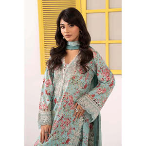 Elegante Maria.B. Vestido Eid Bordado en Tela TC-1571 para Festividades '26 - Product Image 3