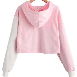 Sudaderas Cortas para Mujer, Venta Directa de Fábrica, Mangas Largas, Lisas, Secado Rápido, Transpirables, Suministro al por Mayor OEM - Product Image 5