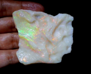 Pièce de 340 carats opale australienne naturelle, cabochon brut opale australienne Coober Pedy opale brute pierre précieuse en vrac - Product Image 6