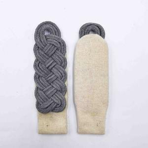 Trabajo manual Lingote Alambre Trenza Epaulet Uniforme Cording Epaulette Hombros Blazer espalda Disfraz Ropa Accesorios - Product Image 5