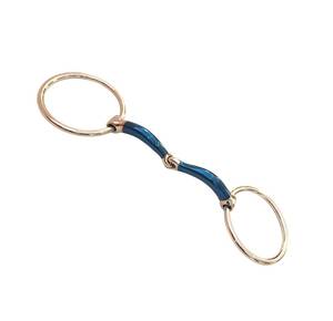Nouvelle arrivée en caoutchouc Mullen bouche Pelham Bit en acier inoxydable équitation Tack TARIQ MFG CO CE ISO - Product Image 6