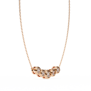 Pendentif en diamant cultivé en laboratoire pour femme avec or 18 carats, pendentifs et breloques en diamant fabuleux - Product Image 5