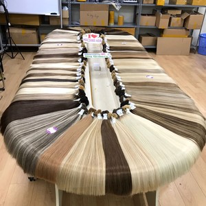 Extensions de cheveux humains à clips, cheveux vierges vietnamiens de qualité supérieure, couleur piano droite, tendance du moment, vente en gros - Product Image 3