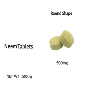 Comprimés de Neem nettoyant à base de plantes Pas de produits chimiques pas d'additifs Juste du neem pur pour le nettoyage interne Simple sûr efficace - Product Image 5