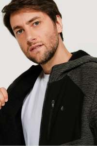 À la mode MS-HD-1075 hommes à manches longues hiver à capuche décontracté confortable collé pull avec motif 3D haut court - Product Image 5