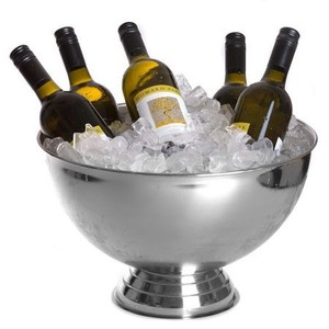 Bol à poinçonner en acier fait main pour la maison et le bar Nouveau design Bol en métal pour refroidisseur de bouteilles de bière pour le bar à la maison - Product Image 5