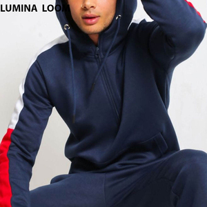 Survêtement décontracté pour homme en polaire technique OEM coupe ajustée polaire technique respirante pour l'automne marque privée Lumina Loom - Product Image 6