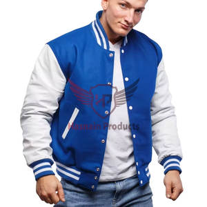 Blouson bombardier en satin de haute qualité pour hommes personnalisable veste universitaire de baseball broderie de logo d'université d'hiver de grande taille style décontracté - Product Image 1