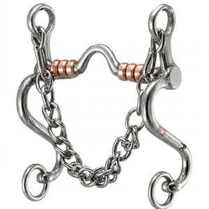 Nouveaux bridons espagnols baroques en argent allemand / Bridons espagnols en acier / Bridons élégants pour chevaux - Product Image 1