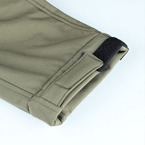 Imperméable Soft Shell tactique coupe-vent hommes automne hiver peau de requin polaire en peluche veste épaissie chaud veste manteau - Product Image 4