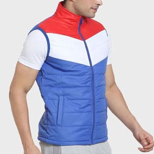 Chaleco Acolchado con Capucha para Hombre, Personalizable con Logotipo, Invierno, Impermeable, Transpirable, Cuello Alto, Estilo Casual - Product Image 2