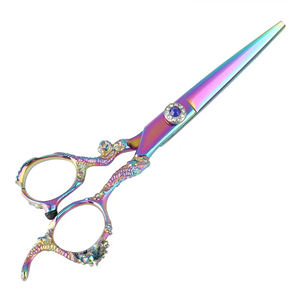 Hot New Multi-Color Acier Inoxydable Pointe Plate Ciseaux De Coupe De Cheveux Caractéristiques De Marque Privée pour Barbiers Beauté Pince À Cils - Product Image 3