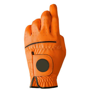 Gants de golf pour hommes en cuir véritable souple de haute qualité, best-seller, légers, en peau de mouton - Product Image 3