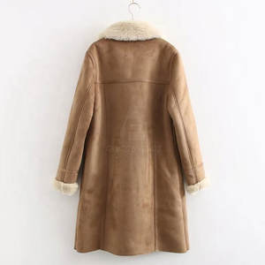 Manteau en daim pour femme, coupe-vent, rembourré de duvet, coupe confortable, idéal pour les voyages d'hiver, les tenues quotidiennes et la mode urbaine - Product Image 2