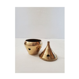Quemador de incienso pequeño elegante, Decoración de mesa, diseño de corazón, incensario elegante y bolsita, vajilla, quemador de incienso de boda - Product Image 1
