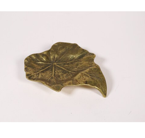 ชามทองเหลืองสำหรับตกแต่งดีไซน์รูปใบไม้งานฝีมือคุณภาพระดับพรีเมียมส่งตรงจากอินเดีย - Product Image 5