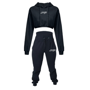 Vente en gros de survêtements rose 100% coton pour femmes fabriqués au Pakistan patchs de décoration vintage pour entraînement sportif Jogging - Product Image 5