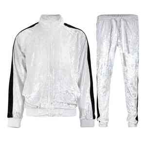 ชุดวอร์มผ้ากำมะหยี่สำหรับผู้ชายชุดวอร์มสำหรับผู้ชายน้ำหนักเบาพิมพ์โลโก้ตามสั่ง - Product Image 2