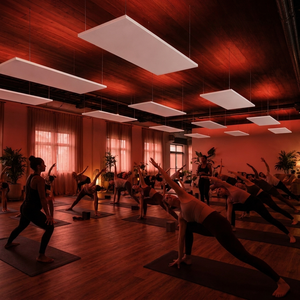 Panneau chauffant infrarouge pour yoga, compact, protection contre la surchauffe, température de studio de 35/45 degrés - Product Image 2