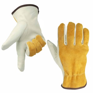 Guantes de jardinería de cuero ligeros y cómodos de alta calidad - Product Image 1