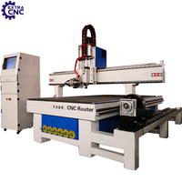 EXTRACNC Router CNC para Madera de 1800*3000mm con Dispositivo Rotatorio para Grabado 3D y Fabricación de Esculturas