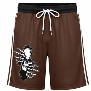 Pantalones Cortos Deportivos para Hombre, Tela Satinada, Ligeros, Cómodos, Ideales para Deportes, Fitness y Entrenamientos - Product Image 1