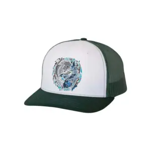 OEM Customize 3D Embroidery Trucker Hat 5 Panel Trucker Hat For Man Outdoor Ventilate Sports Cap Waterproof Baseball Cap 2024